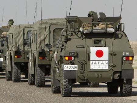 Lực lượng Phòng vệ Nhật Bản hỗ trợ quân Mỹ thực hiện nhiệm vụ tại Iraq.